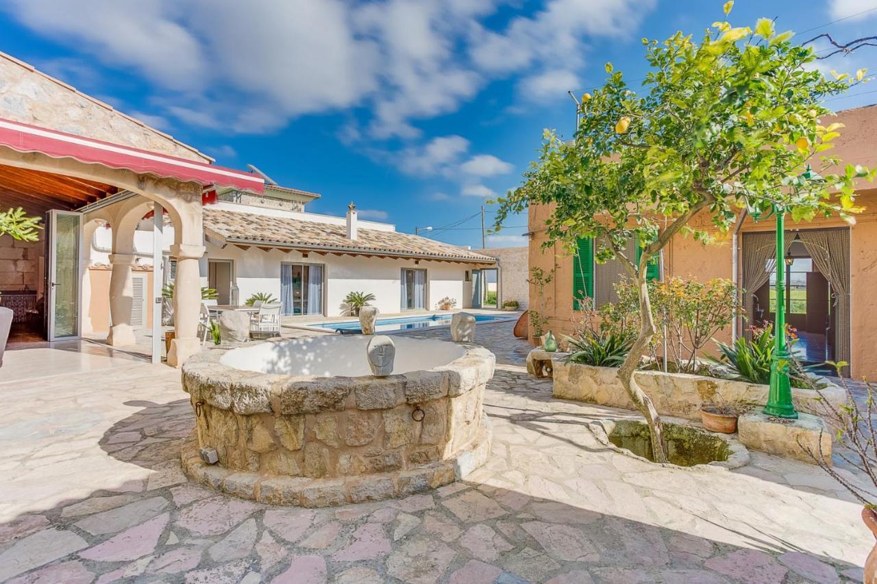 Villa Ca Na Pessina Sa Pobla Buitenkant foto