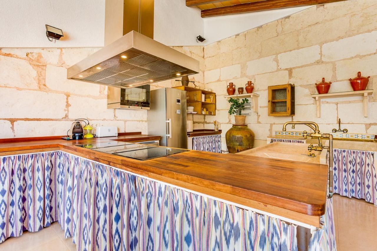 Villa Ca Na Pessina Sa Pobla Buitenkant foto
