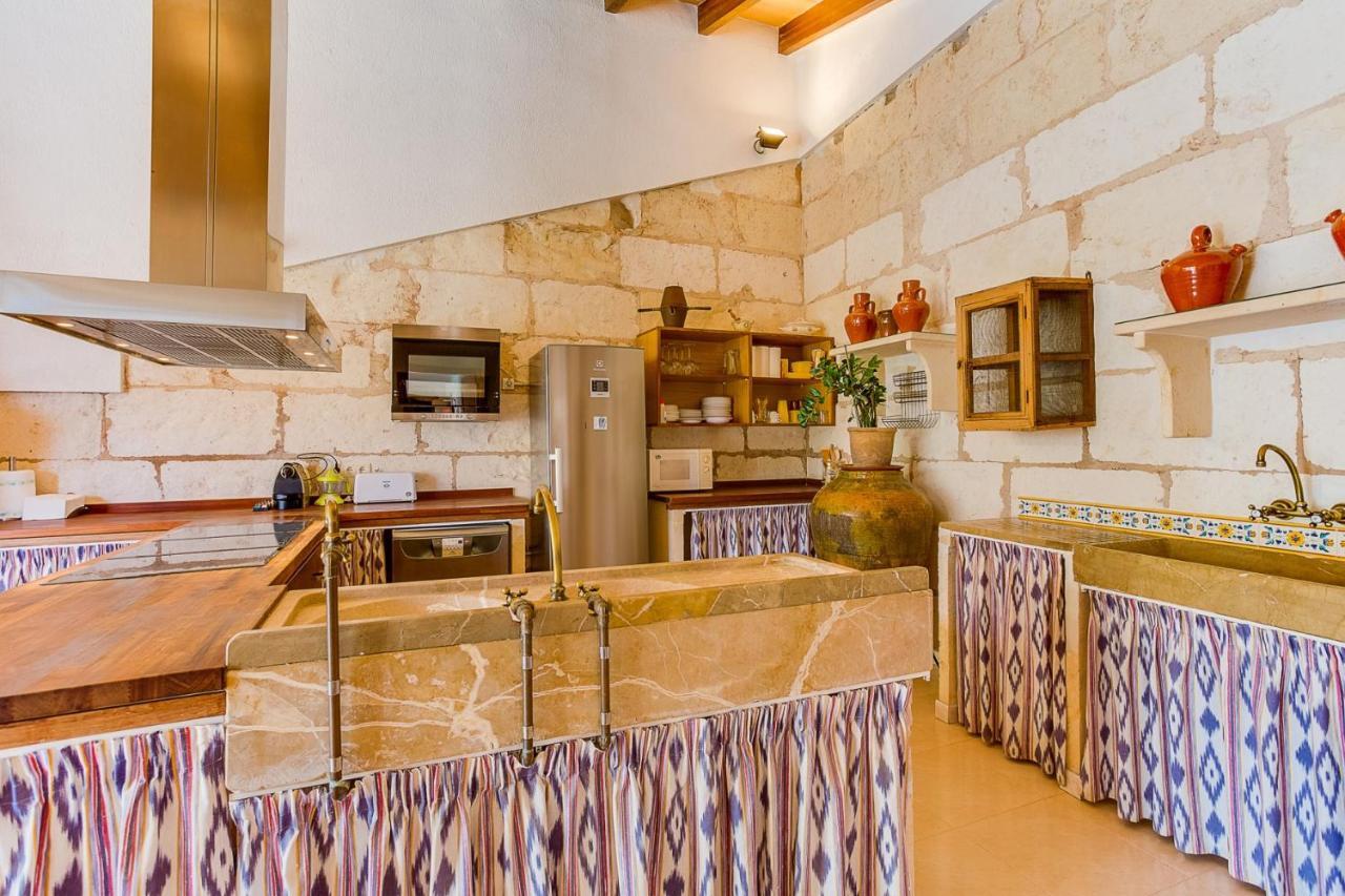 Villa Ca Na Pessina Sa Pobla Buitenkant foto